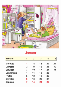 Kinder Kalender 2024
